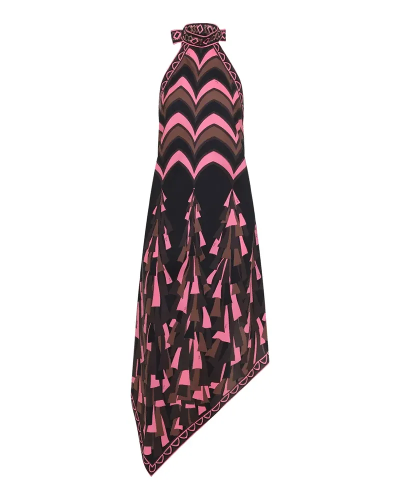 Emilio Pucci Baiadera Neckholder-Kleid aus Seide - Schwarz Schwarz