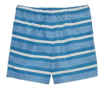 Gestreifte Badehose - Blau