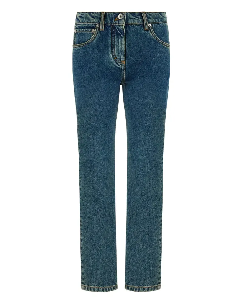 Ferragamo Jeans mit Stone-Wash-Effekt - Blau Blau