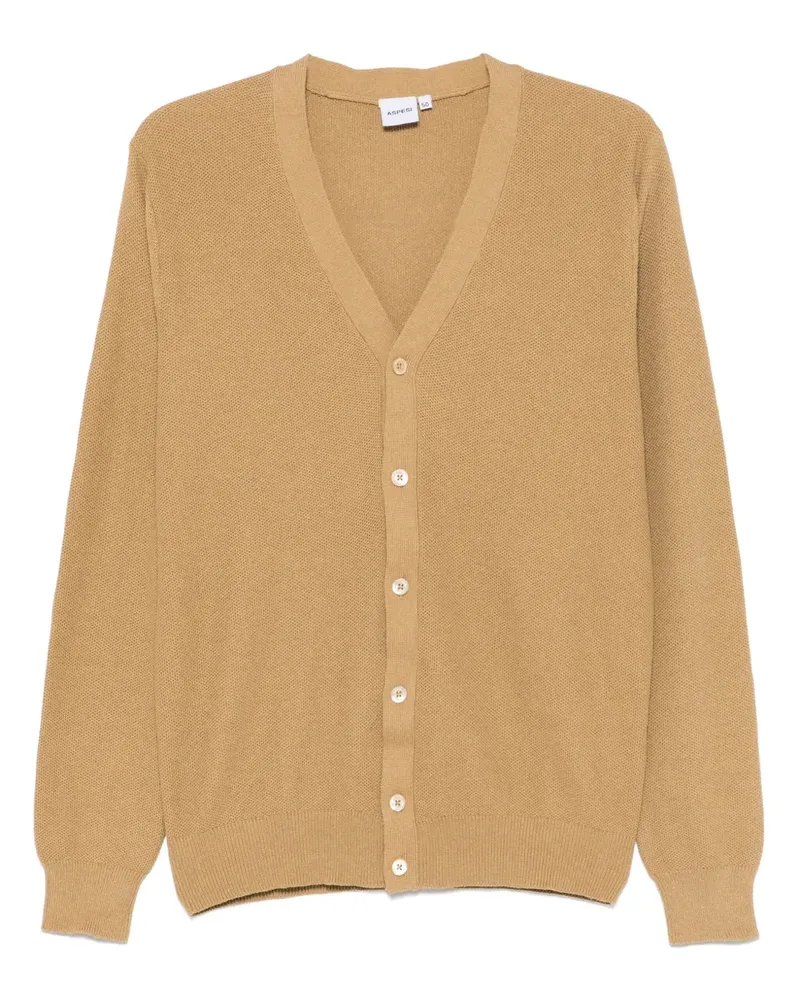 ASPESI Cardigan aus Baumwolle - Nude Nude