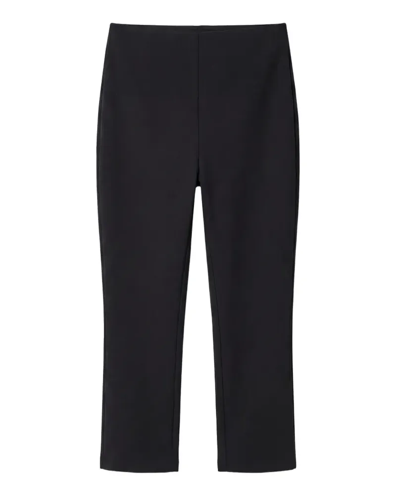 Reformation Jill Cropped-Hose - Schwarz Schwarz