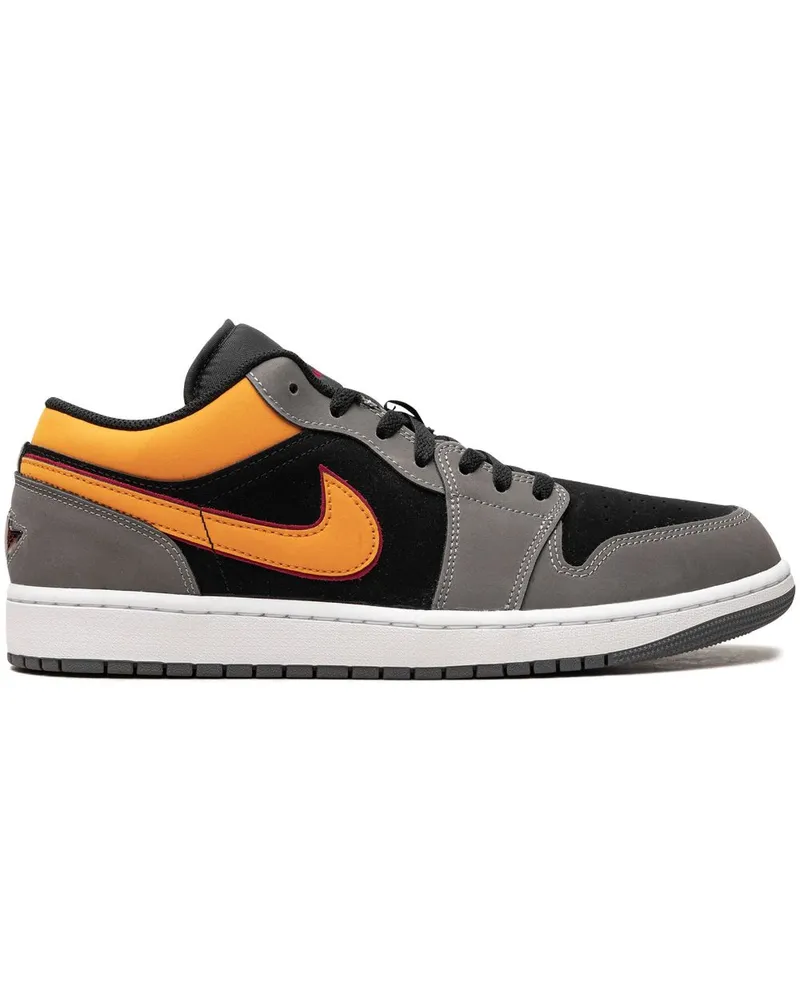 Jordan Air  1 Low Vivid Orange Sneakers - Schwarz Schwarz