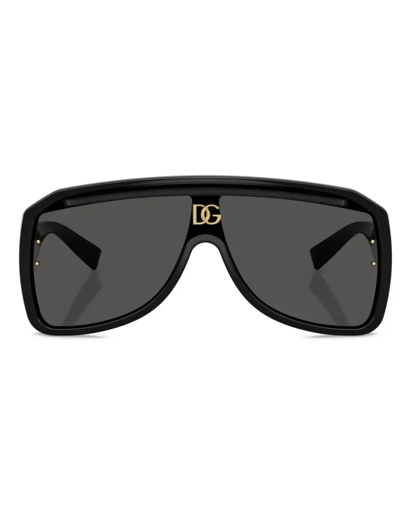 Dolce & Gabbana Getönte Pilotenbrille - Schwarz Schwarz