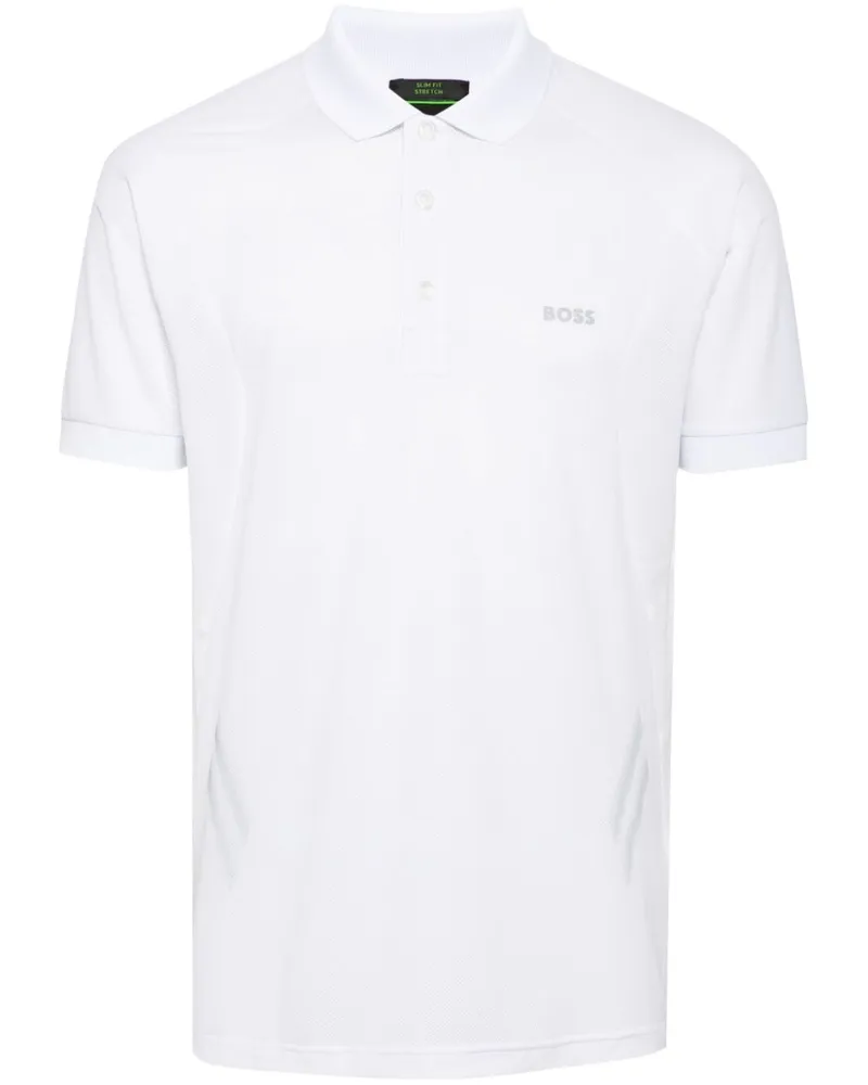 HUGO BOSS Piraq Active 1 Poloshirt - Weiß Weiß