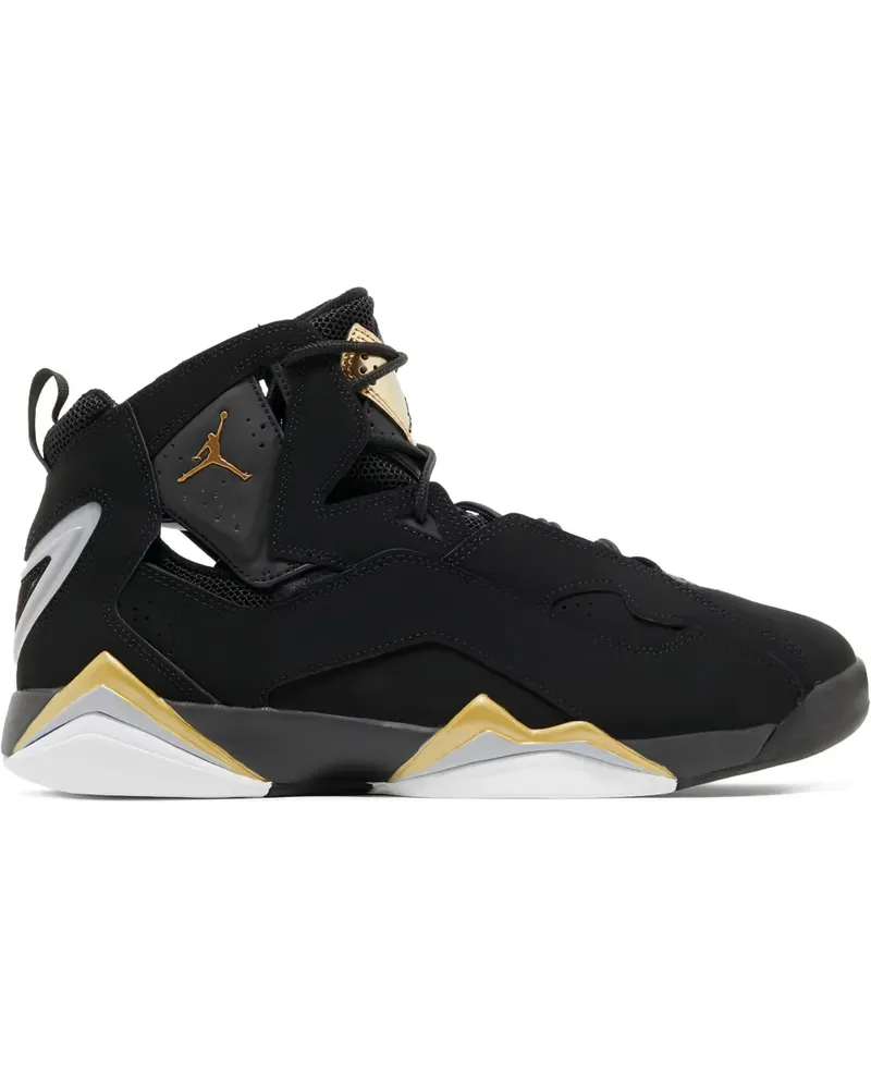 Jordan True Flight "Black/Metallic Gold/Wolf Grey/White" Sneakers - Schwarz Schwarz