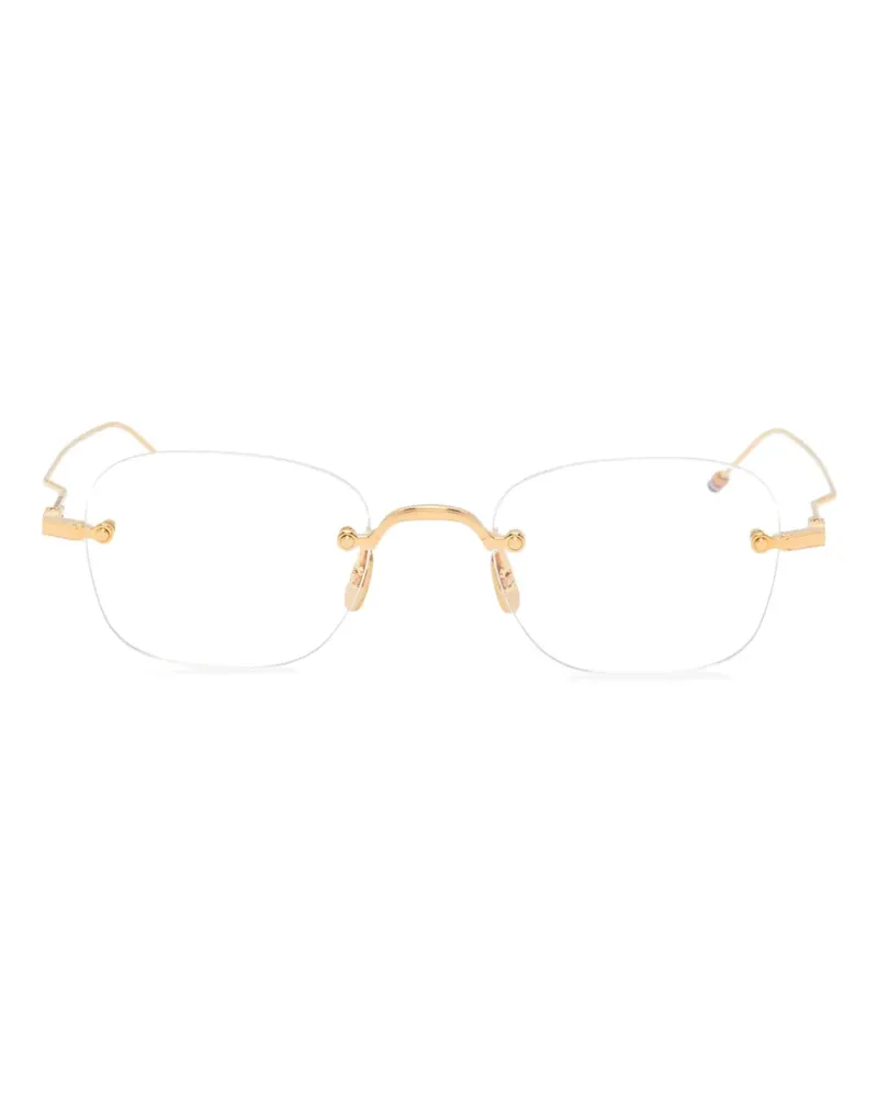 Thom Browne Rahmenlose Brille - Gold Gold