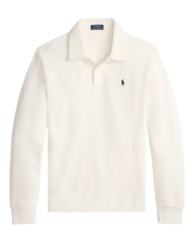 Ralph Lauren Langärmeliges Poloshirt - Weiß Weiß