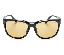 x FRGMNT Sonnenbrille im Biker-Look - Schwarz