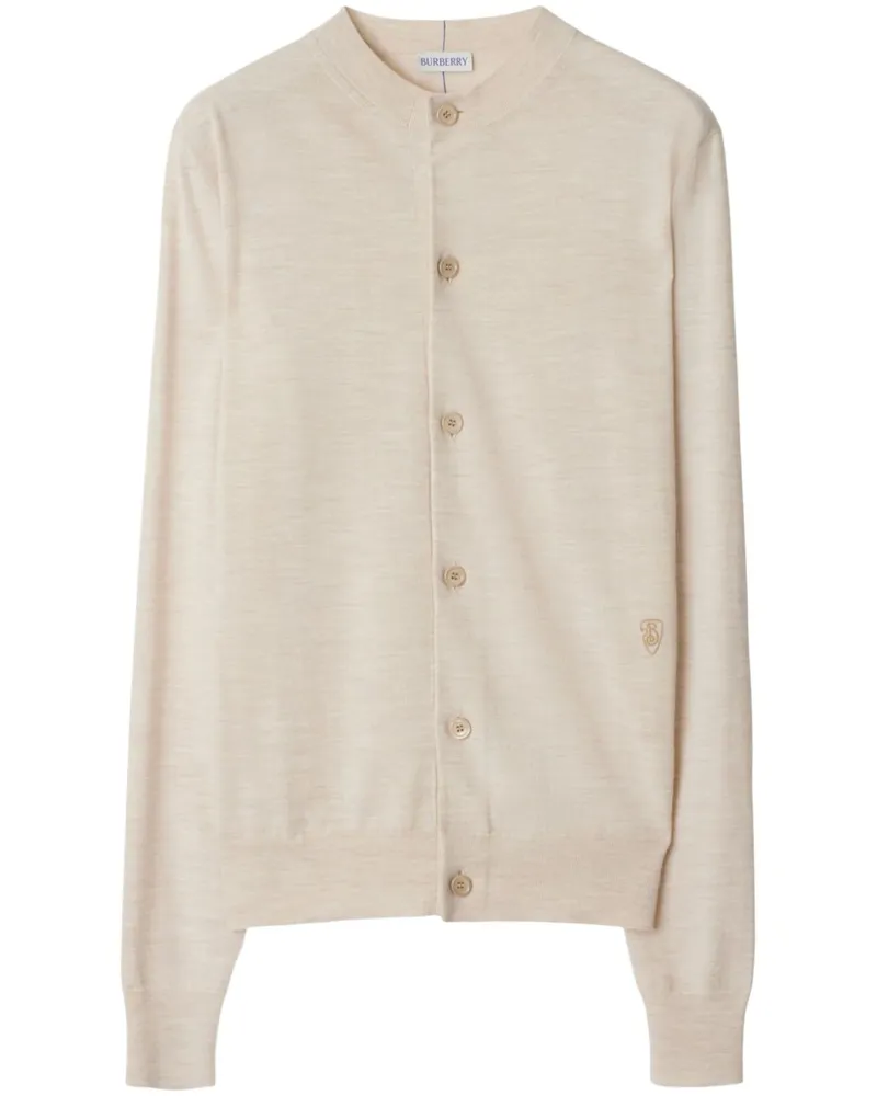 Burberry Cardigan aus Wolle - Nude Nude