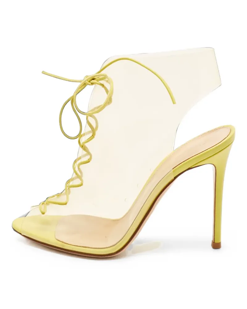 Gianvito Rossi Helmut lace-up ankle boots - Grün Grün