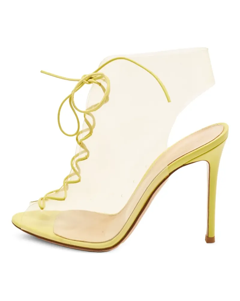 Gianvito Rossi Helmut Schnürstiefel - Grün Grün