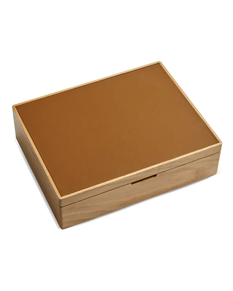 SHINOLA Collector's Uhrenbox - Braun Braun