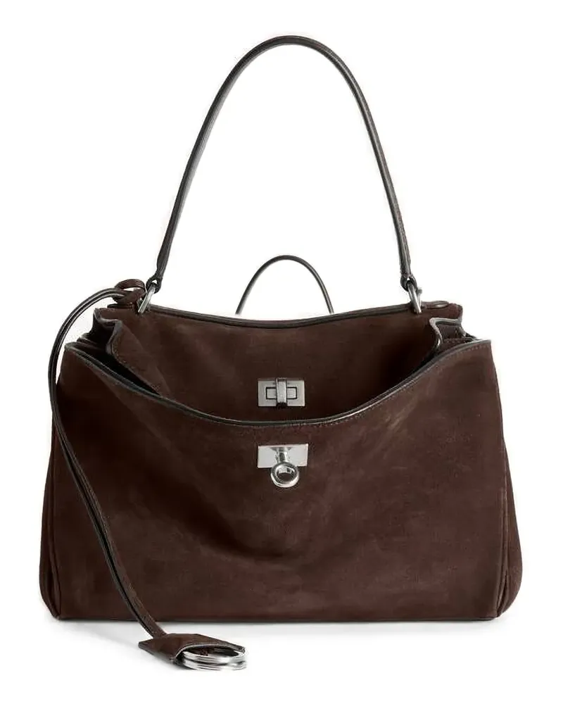 Balenciaga Rodeo Schultertasche - Braun Braun