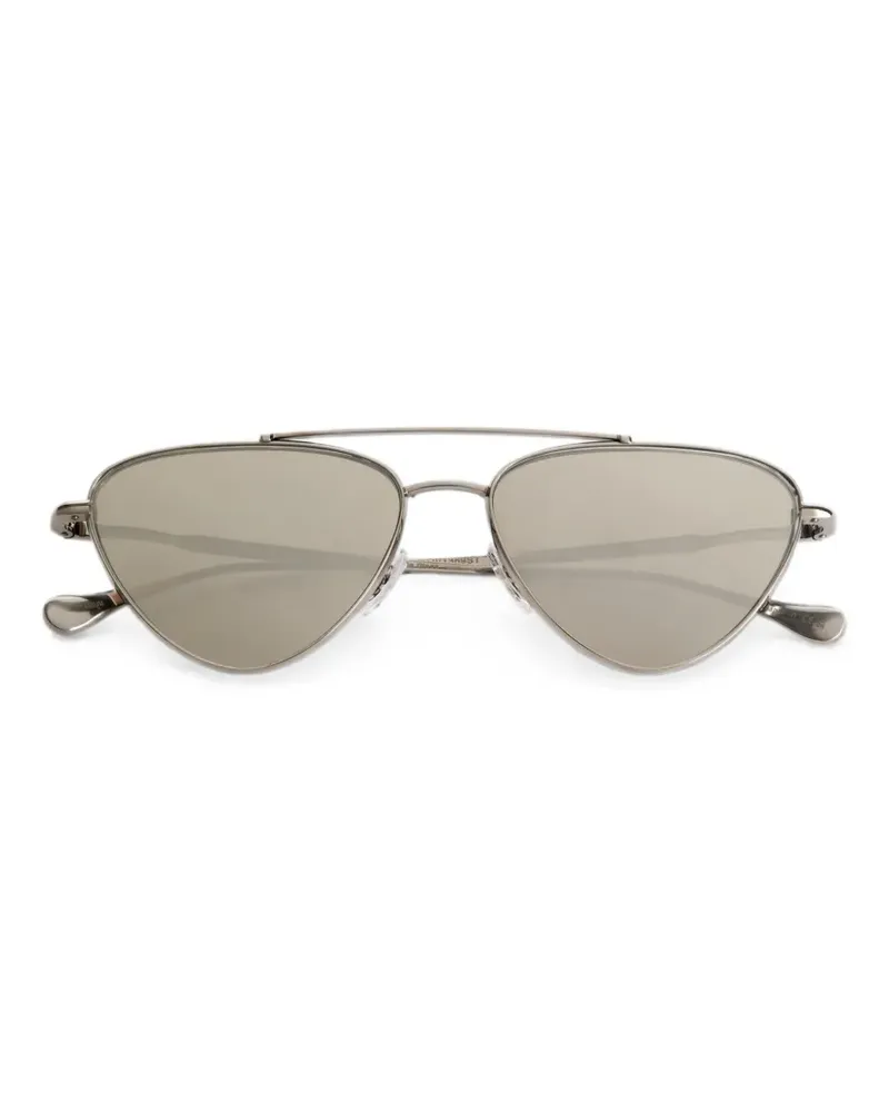 Jil Sander double-bridge sunglasses - Silber Silber