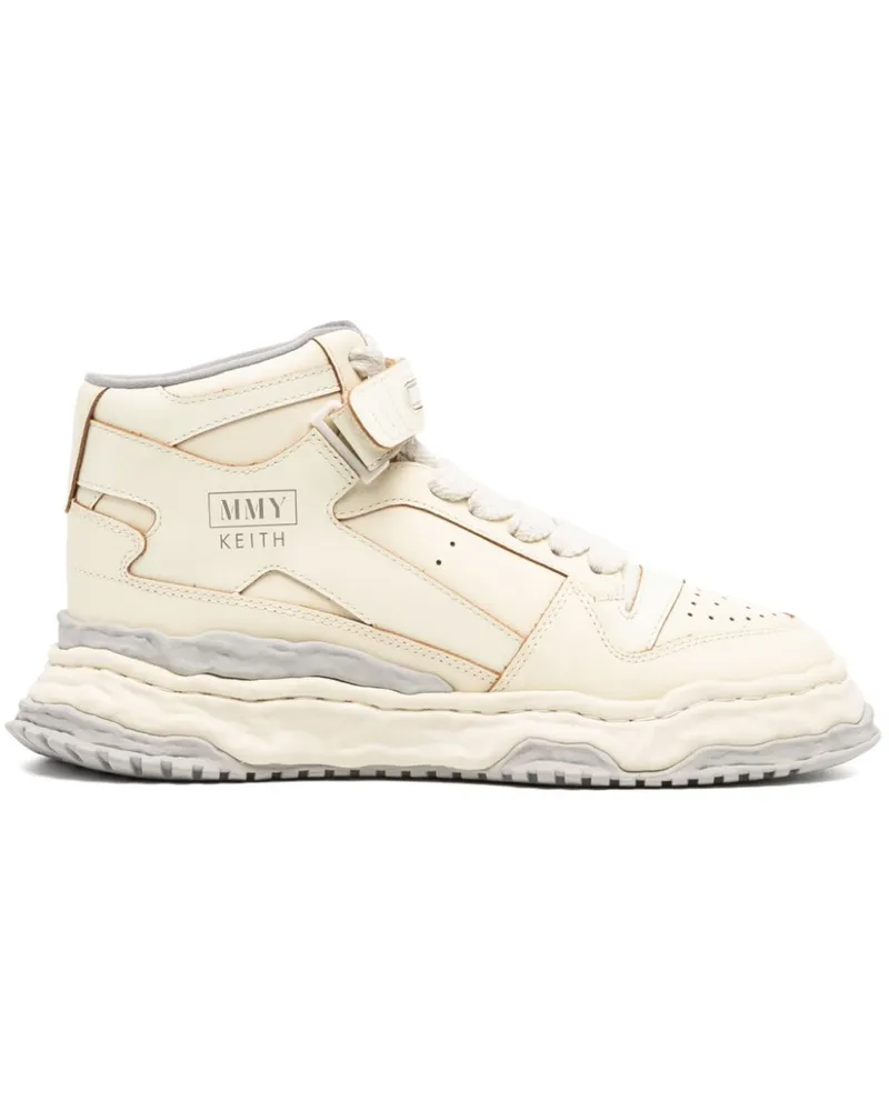 MIHARAYASUHIRO Keith OG Sole High-Top-Sneakers - Nude Nude
