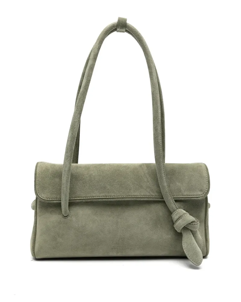 Jacquemus Schultertasche aus Leder - Grün Grün