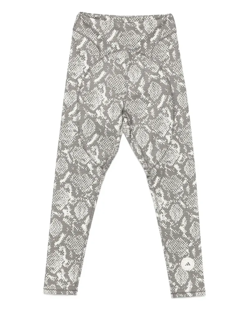 adidas Leggings mit Print - Grau Grau