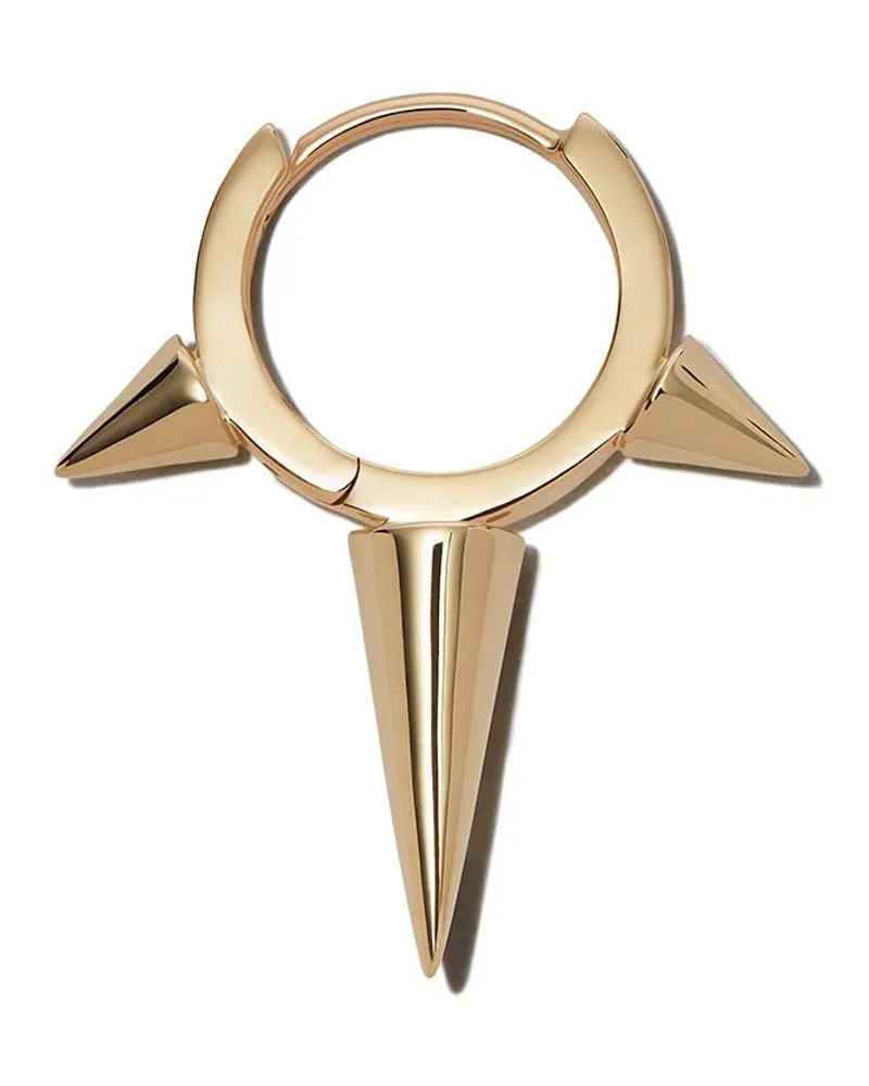 Maria Tash 18kt Gelbgoldohrring in Stachelform Gold