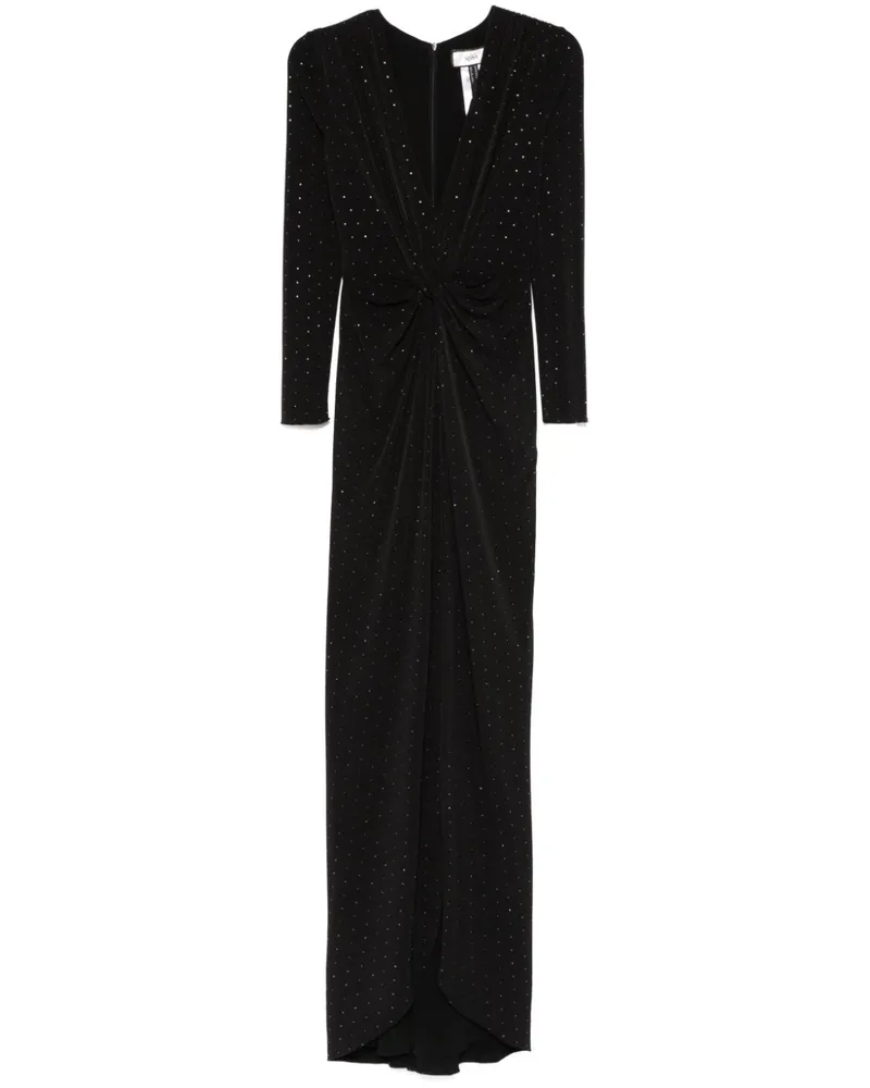 NISSA Maxikleid mit Strass - Schwarz Schwarz