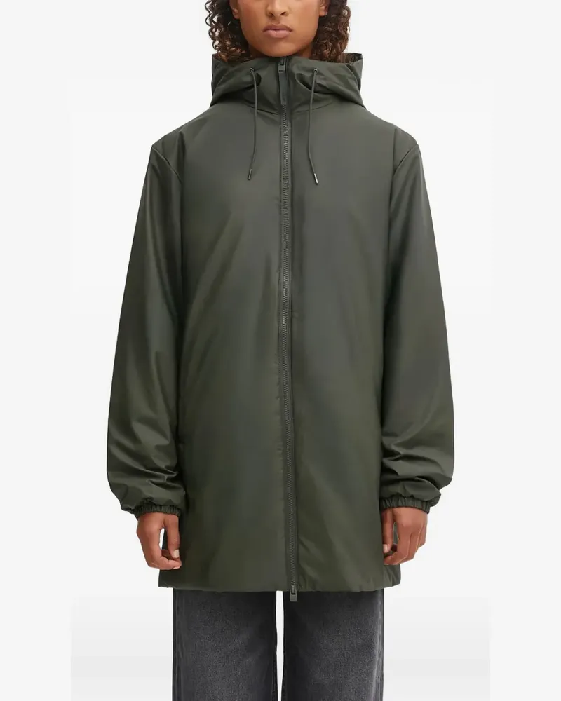 RAINS Lohja Insulated hooded parka - Grün Grün
