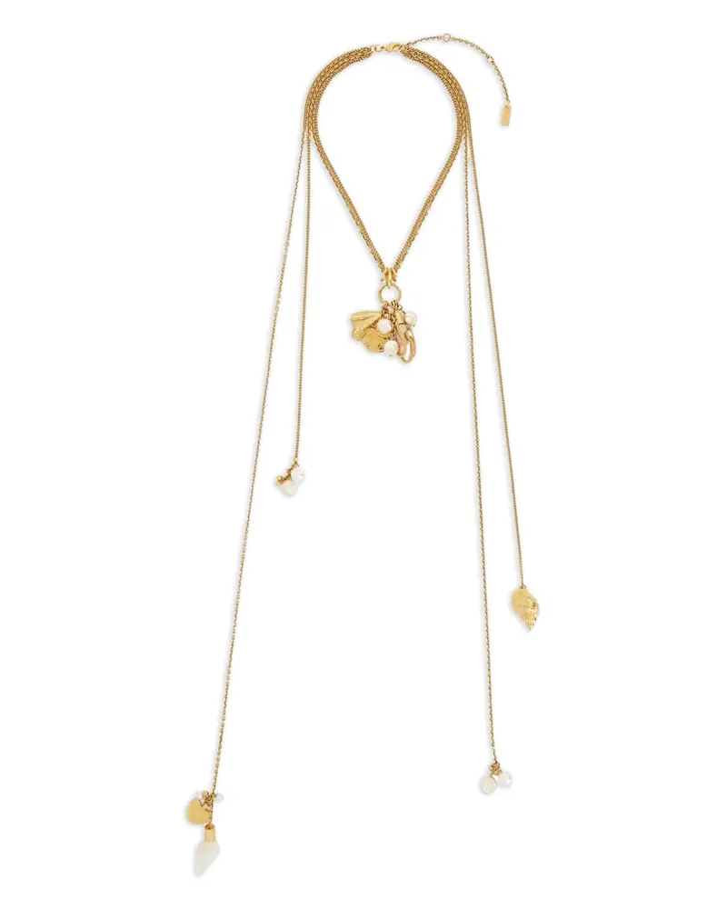 Chloé Halskette mit Statement-Anhänger - Gold Gold