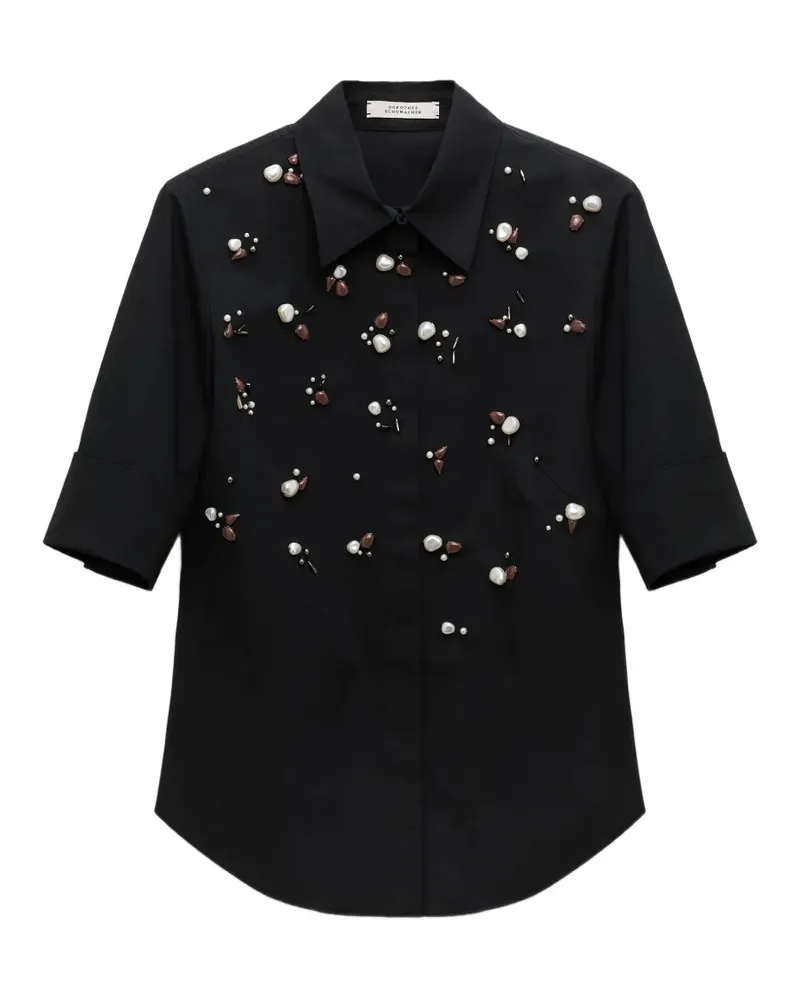 Dorothee Schumacher embellished shirt - Schwarz Schwarz