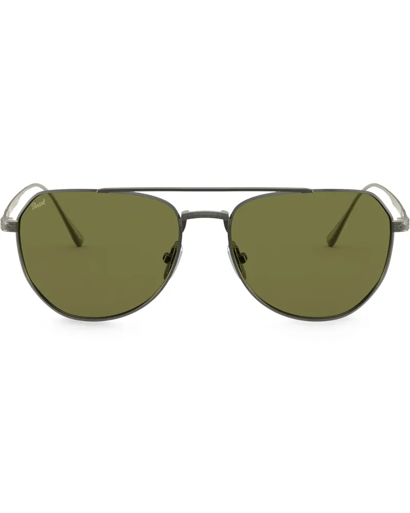 Persol Oversized-Pilotenbrille - Grau Grau