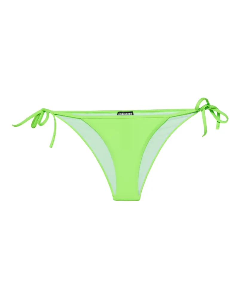 Dsquared2 Bikinihöschen mit "Icon"-Print - Grün Grün