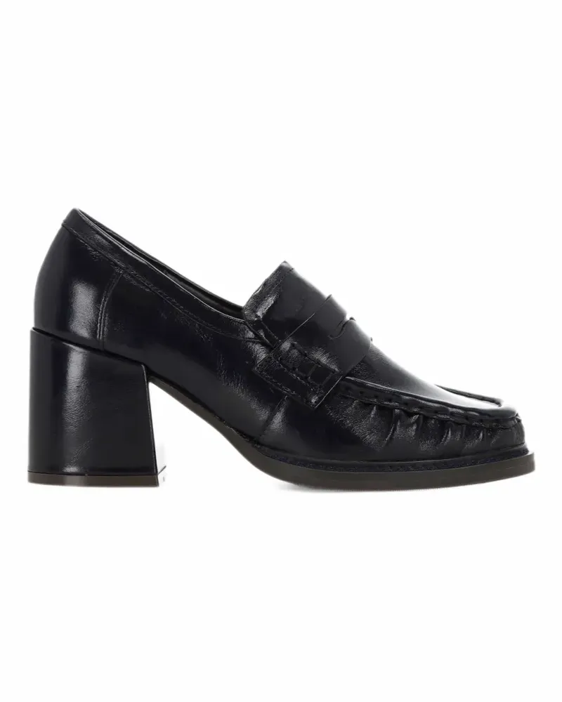 Bruno Premi Loafer mit Blockabsatz und Riemendetail - Blau Blau