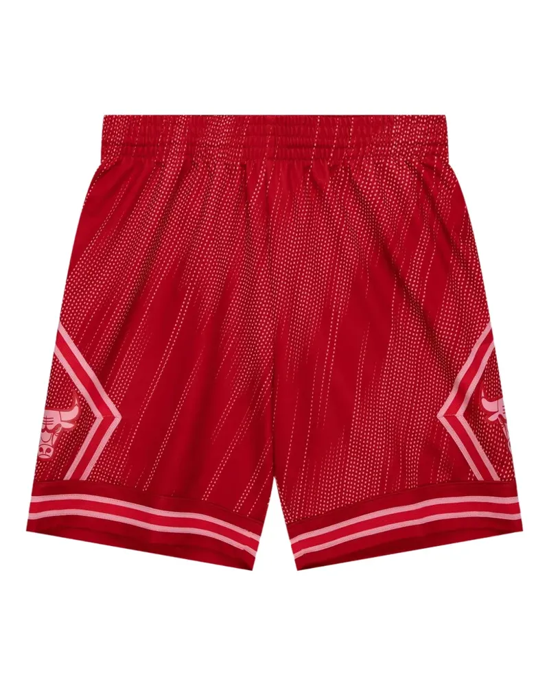 Mitchell & Ness x NBA Chicago Bulls 2008 Monochrome Swingman Shorts - Rot Rot