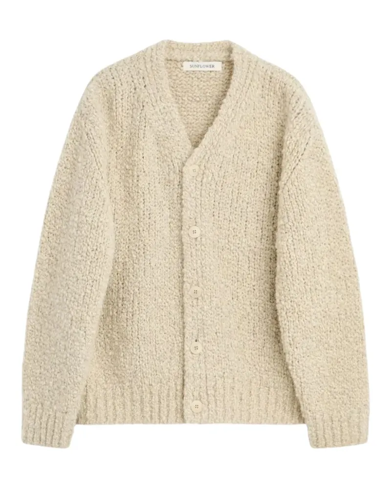 Sunflower John chunky-knit cardigan - Nude Nude