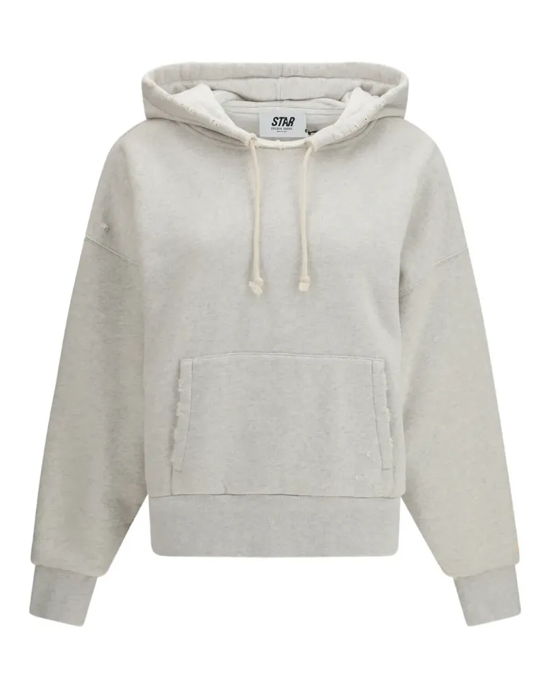Golden Goose Star drawstring relaxed hoodie - Grau Grau