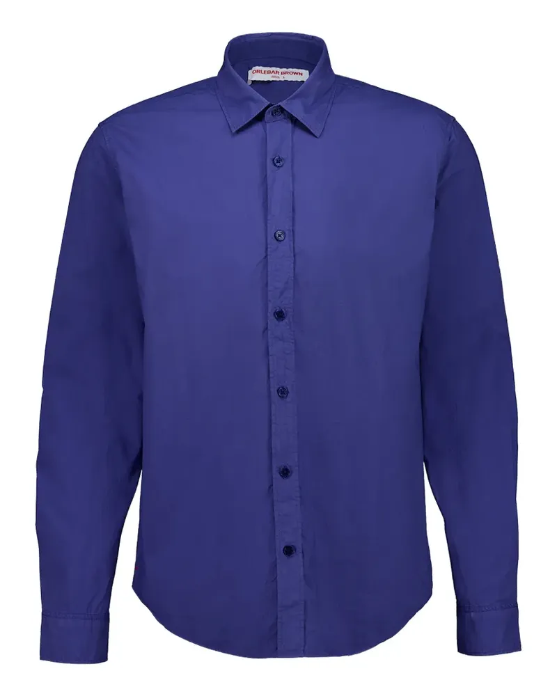 Orlebar Brown Giles' Hemd - Blau Blau