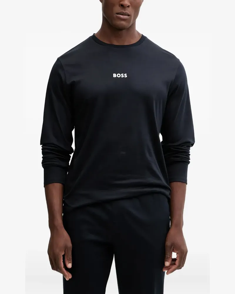 HUGO BOSS Xmas Pyjama - Blau Blau