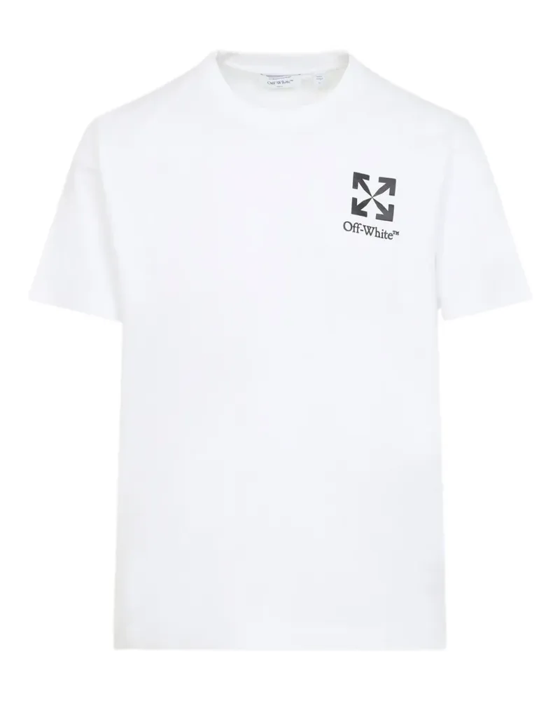 OFF-WHITE T-Shirt mit Print - Weiß Weiß