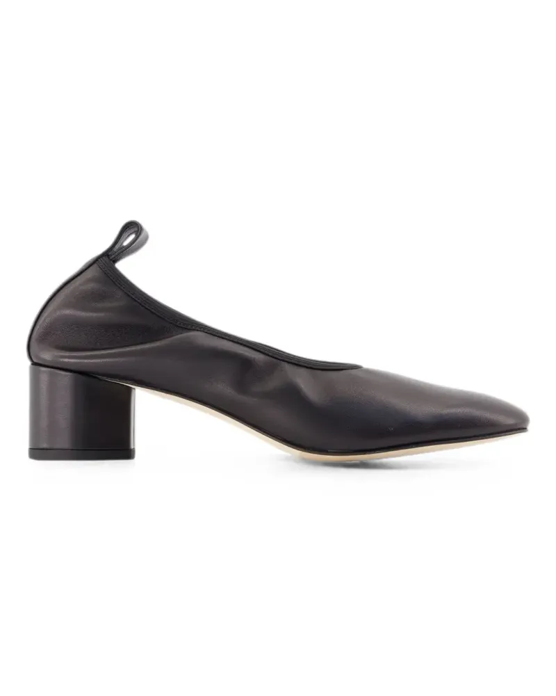 aeyde Gemma Pumps mit Blockabsatz - Schwarz Schwarz