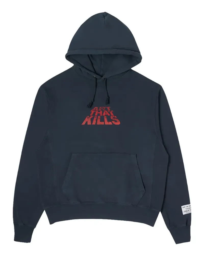 GALLERY DEPT. printed hoodie - Blau Blau