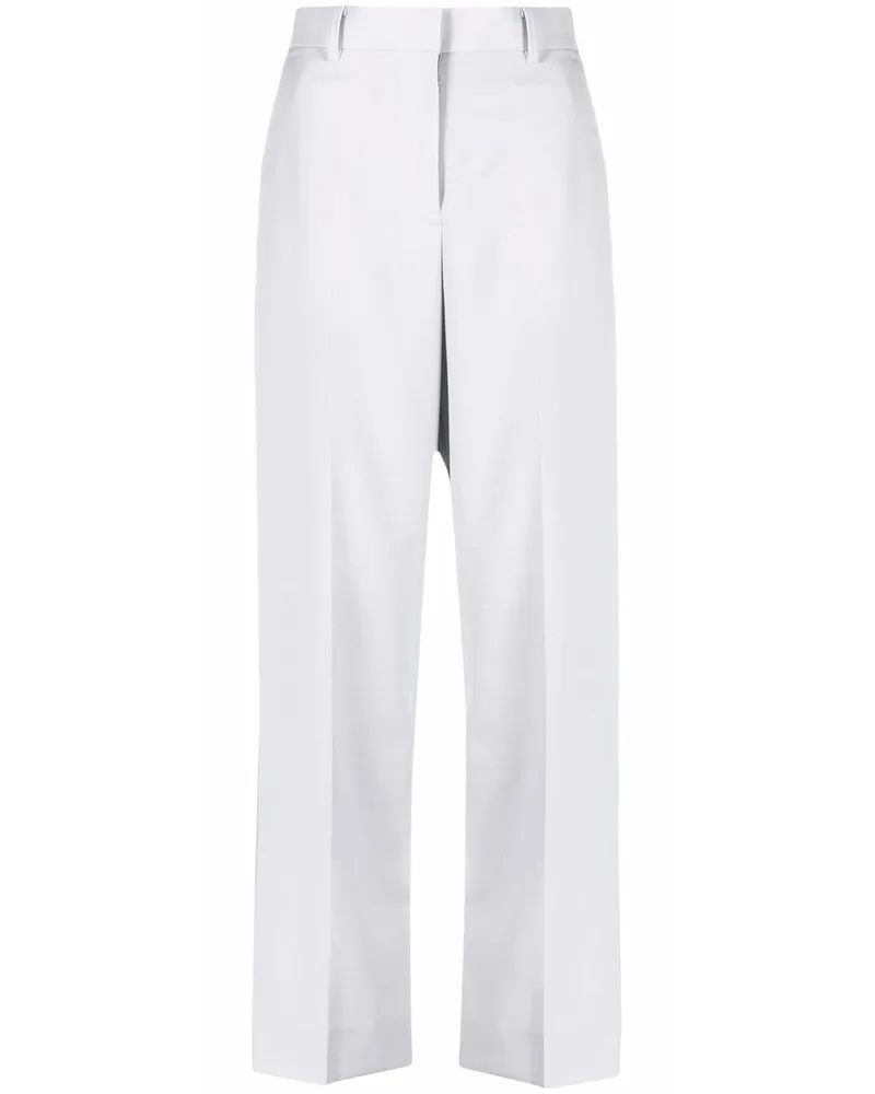 Sacai Straight-Leg-Jeans mit Streifen - Grau Grau