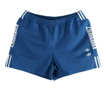x Willy Chavarria stripe shorts - Blau