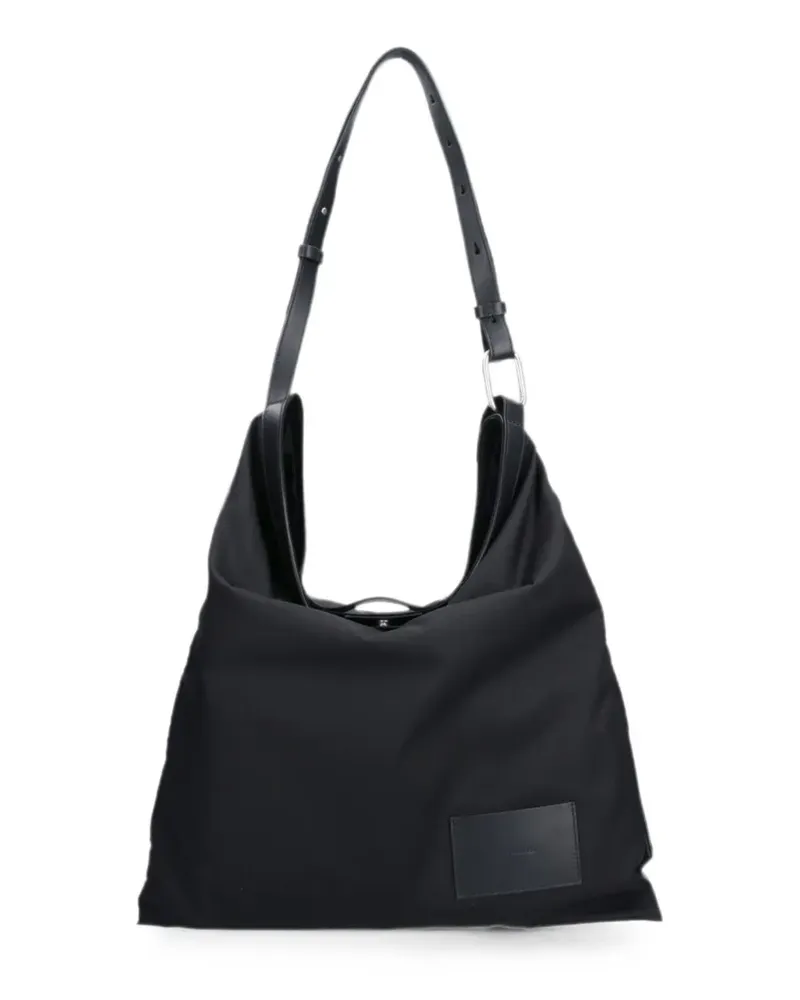 Jil Sander Soft Rolled shoulder bag - Schwarz Schwarz