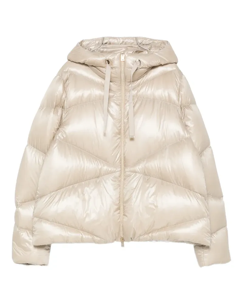 Herno quilted hooded jacket - Nude Nude