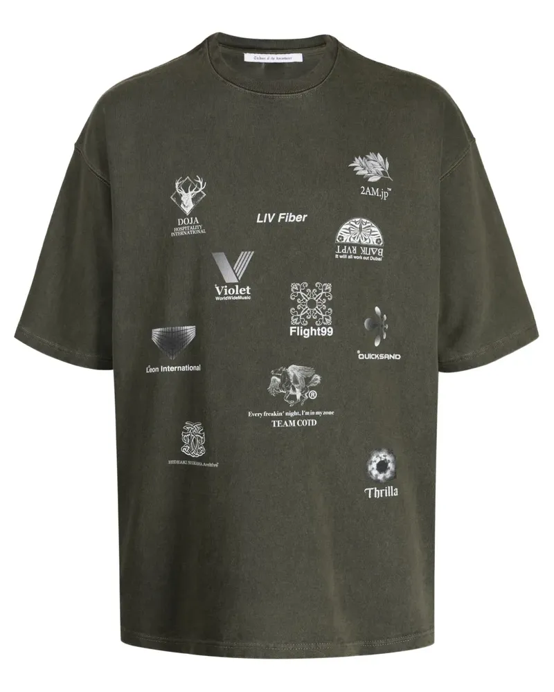 Children Of The Discordance T-Shirt mit grafischem Print - Grün Grün