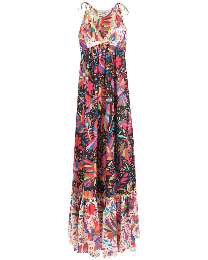 OLYMPIAH Mexico Kleid - Schwarz Schwarz