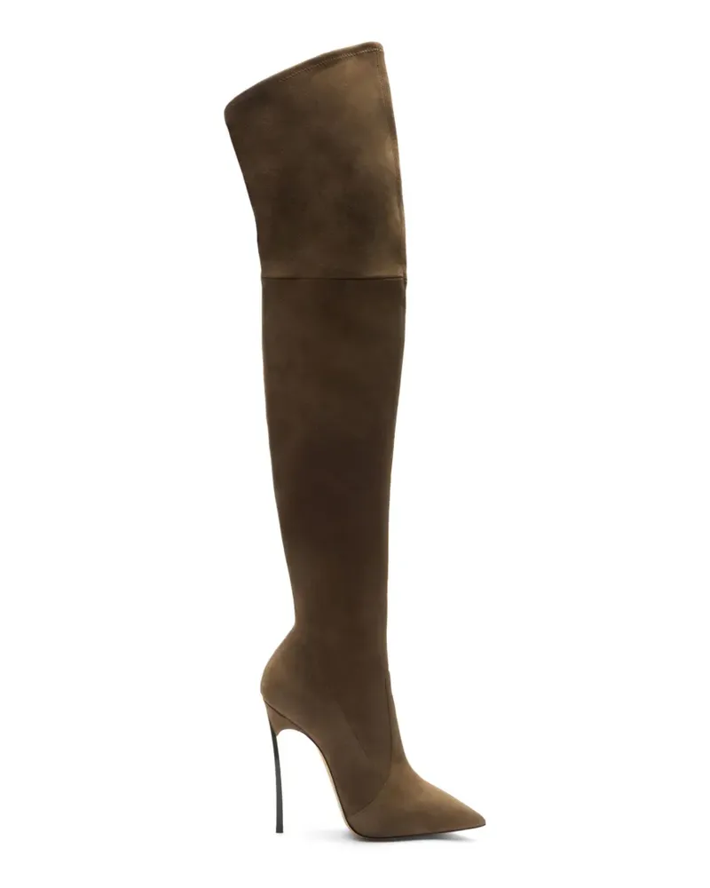 Casadei Blade over-the-knee boots - Braun Braun