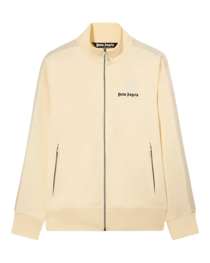 Palm Angels Sweatshirt mit Logo-Streifen - Nude Nude