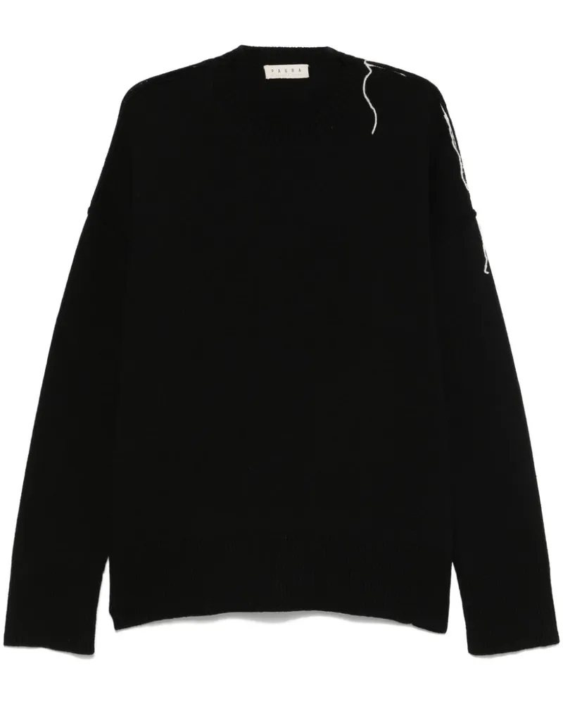 PAURA Riccione Pullover - Schwarz Schwarz