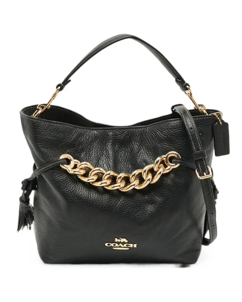 Coach Andy drawstring shoulder bag - Schwarz Schwarz