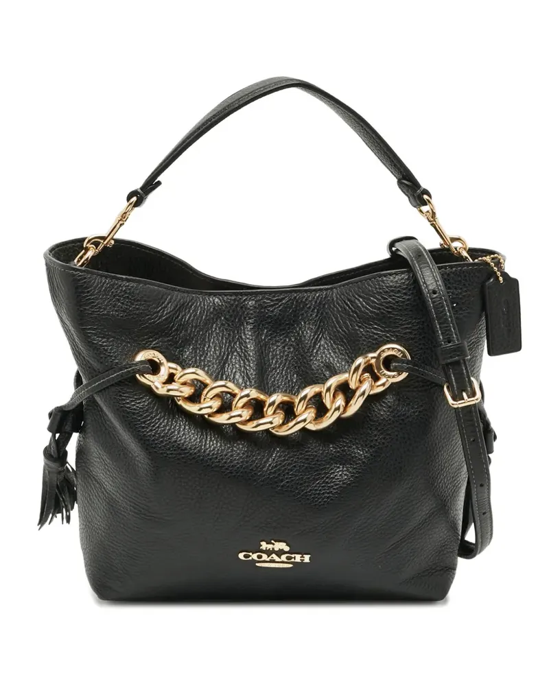 Coach Andy drawstring shoulder bag - Schwarz Schwarz
