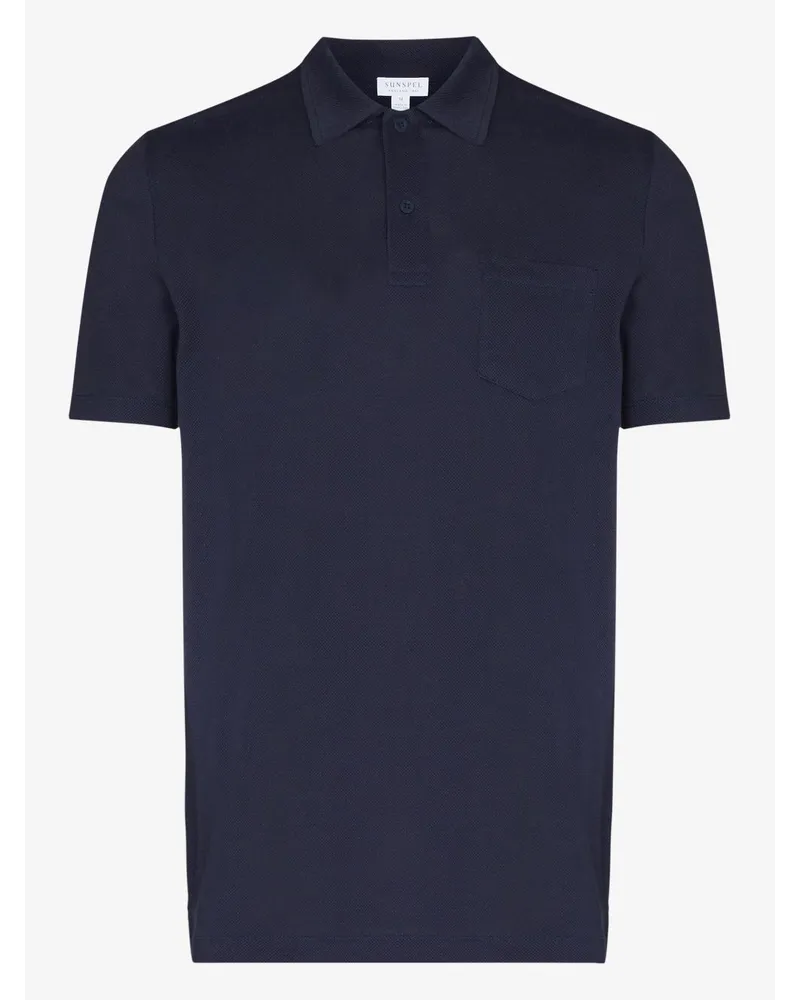 Sunspel Riviera' Poloshirt - Blau Blau