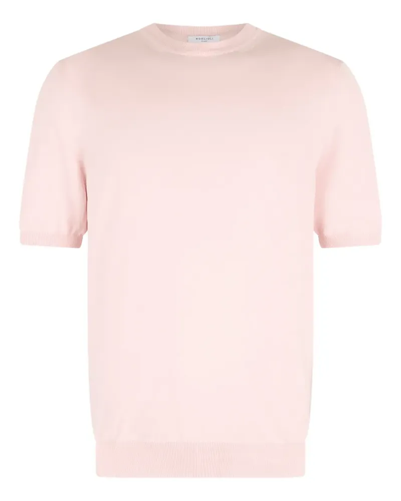 Boglioli Klassisches T-Shirt - Rosa Rosa